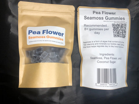 Pea Flower Seamoss Gummies