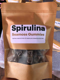 Spirulina Seamoss Gummies front of packaging